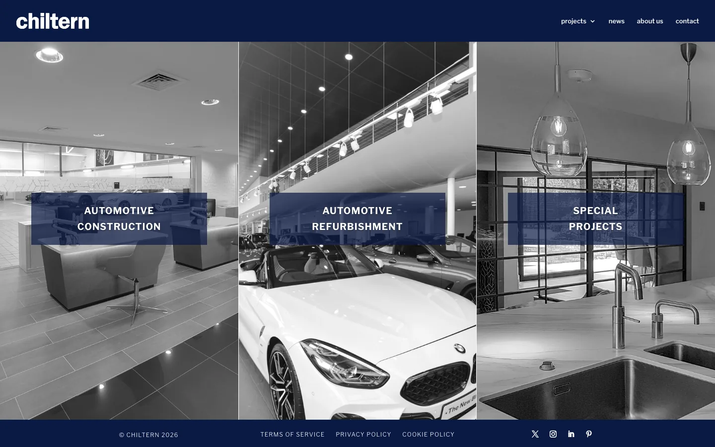 Chiltern Designs website